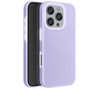 Coque pour iPhone 16 Pro Antichoc Intérieur Doux Bord Surélevé Violet clair
