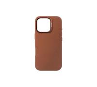 Decoded Bags Coque iPhone 16 Pro antichocs en cuir compatible MagSafe Marron clair