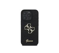 Guess Housse GUHCP16LHG4SGK Fixé Paillettes Big 4G Noir – iPhone 16 Pro Max