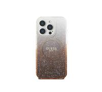 CG Mobile Guess GUHMP16LHGRCELW Coque Rigide pour iPhone 16 Pro 6,3" Marron
