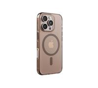 Coque pour iPhone 16 Pro MagSafe Rigide Antichocs Oléophobe Crong Marron