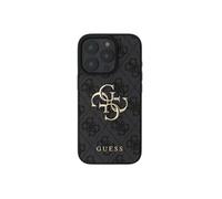 CG Mobile Guess GUHCP16X4GMGGR Coque pour iPhone 16 Pro Max 6,9" Noir Coque rigide 4G Big Logo