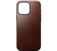 Coque pour iPhone 16 Pro Max Compatible MagSafe en Cuir Horween Nomad Marron Marron G