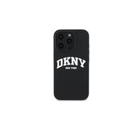 DKNY Coque pour iPhone 16 Pro Max – Edition Liquid Silicone Arch – Compatible MagSafe – Noir