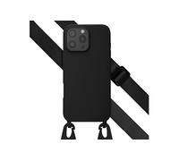 Coque pour iPhone 16 Pro Max en silicone Noir