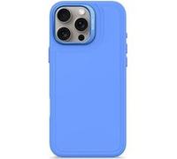 Coque pour iPhone 16 Pro Max Gamme Stacks MagSafe en Silicone Antimicrobienne Bleu