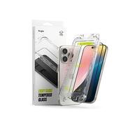Coque pour iPhone 16 Pro Max (lot de 2) - Verre Trempé Easy Slide - Noir