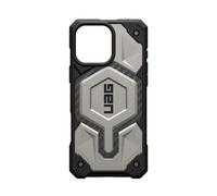 Coque pour iPhone 16 Pro Max MagSafe Antibactérienne Modèle Monarch Pro Kevlar Gris