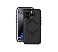 Coque pour iPhone 16 Pro Max MagSafe Intégrale Etanche IP68 Redpepper Noir