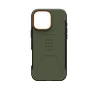 Coque pour iPhone 16 Pro Max MagSafe Motif Hexagonal Modèle Civilian Vert