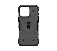Coque pour iPhone 16 Pro Max MagSafe Pathfinder Antimicrobienne UAG Argent