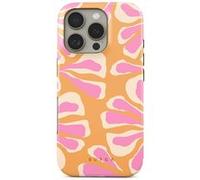 Coque pour iPhone 16 Pro Max MagSafe Tough Antichocs Modèle Aloha Burga Rose Rose G