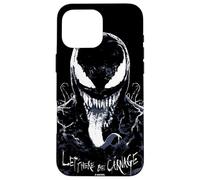 Coque pour iPhone 16 Pro Max Marvel Venom : Let There Be Carnage Eddie Brock Black