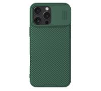 Coque pour iPhone 16 Pro Max Rigide Magnétique CamShield PRO Vert forêt