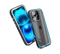 Coque Pour Iphone 16 Pro Max Série Total Protection Waterproof Ipx6 Catalyst Transparent