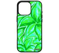 Coque Pour Iphone 16 Pro Max Silicone Fleurs Motif Case Personnalisé Bouquet Coloré Portable Original Bumper Vert Texture Peinture Apple