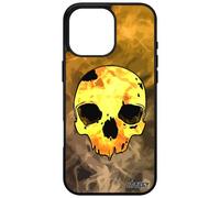 Coque Pour Iphone 16 Pro Max Silicone Tete De Mort Squelette Street Art Crane Case Cadeau De Noel Fumee Masque Rigide Biker Tattoo Apple