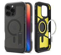Coque Pour Iphone 16 Pro Max - Spigen - Tough Armor Magsafe - Noir Givré - Protection Optimale - Design Élégant