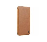Coque pour iPhone 16 Pro Qin Prop Leather Case - - BrownActive