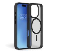Coque pour iPhone 16 Pro Renforcée AIR FROST avec Système Tryax 3M, Noir