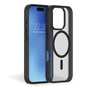 Coque pour iPhone 16 Pro Renforcée MagSafe AIR FROST avec Système Tryax 3M Noir