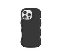 Coque pour iPhone 16 Pro Silicone Antichoc série Candy Noir