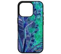 Coque Pour Iphone 16 Pro Silicone Fleurs Florale Original Texture De Protection Solide Plante Exotique Design Bumper Nature Housse Apple