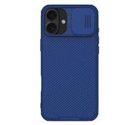Coque pour iPhone 16 Rigide Magnétique CamShield PRO Bleu