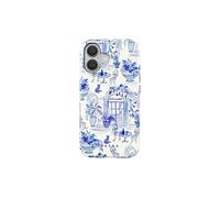 Burga Coque MagSafe Tough pour iPhone 16 - Motif Sobremesa Bleu