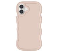 Coque pour iPhone 16 Silicone Antichoc série Candy Beige