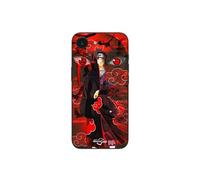 Coque Maniacase Pour Iphone 16E Demon Slayer Kimetsu no Yaiba Itachi Uchiha front rouge