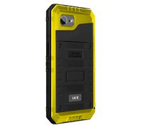 Coque pour iPhone 16e en Silicone Étanche IP68 et Antichoc Noir / Jaune