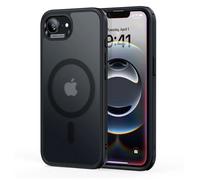 ESR Classic Hybrid HaloLock Coque arrière Apple iPhone 16e noir chargement par induction, compatible avec MagSafe, résistant aux