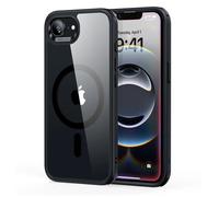 ESR Classic Hybrid HaloLock Coque arrière Apple iPhone 16e transparent, noir chargement par induction, compatible avec MagSafe