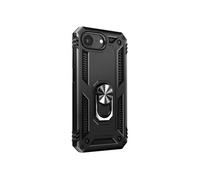 Avizar Coque pour iPhone 16e Hybride Bague Support Magnétique Noir