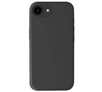 Coque pour iPhone 16e MagSafe en Silicone Souple Antichocs Crong Noir