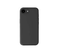 Coque pour iPhone 16e MagSafe en Silicone Souple Antichocs Noir