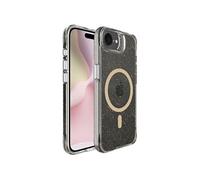 imoshion imoshion Coque arrière Transparente Pailletée avec MagSafe iPhone 17e / 16e Doré Dorée