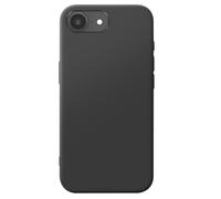 Coque pour iPhone 16e Silicone Flexible Toucher Gomme Akashi Noir