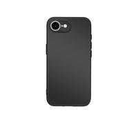 Avizar Coque pour iPhone 16e Soft-Touch en Silicone Série Fast Cover Noir