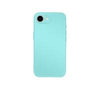 Coque pour iPhone 16e Soft-Touch en Silicone Série Fast Cover Turquoise