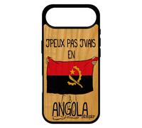 Coque Pour Iphone 17 Air Bois Silicone J'peux Pas J'vais En Angola Coupe D'afrique Basket Mobile Can Foot Jo Football Motif Humour