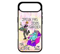 Coque Pour Iphone 17 Air En Silicone J'peux Pas J'dois Garder Ma Licorne De Protection Portable Violet Jpeux Je Fille Motif Cartoon