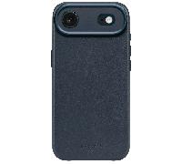 DECODED Coque iPhone 17 Air Cuir ECCO Premium MagSafe Protection Caméra Bleu