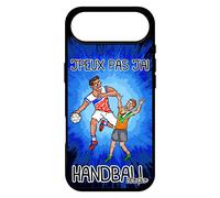 Coque Pour Iphone 17 Air Silicone J'peux Pas J'ai Handball 256 Go Bleu Humour Hand Comique Bd Portable Drole 4g Etui Made In France