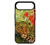 Coque Pour Iphone 17 Air Silicone Leopard Guepard Jaguar Noir Dessin 512 Go Design 4g Fleurs Afrique Animal Felin Animaux Fauve De
