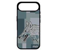 Coque Pour Iphone 17 Air Silicone Loup Tribal Chien Carr¿ Etui Caoutchouc Azteque Hiver Gris Original Rigide Femme Geometrique Cube