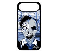 Coque Pour Iphone 17 Air Silicone Zombie Fin Du Monde Bleu Mort Vivant Ruine 4g Halloween Squelette Bumper Horreur Fantome Noir Ado