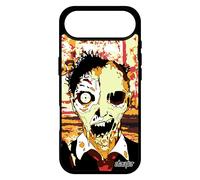 Coque Pour Iphone 17 Air Silicone Zombie Ville Apocalypse Immeuble Original Portable Case Revenant 4g Terrifiant Halloween Orange