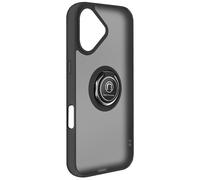 Coque pour iPhone 17 avec Support Anneau et Fixation Magnétique Noir